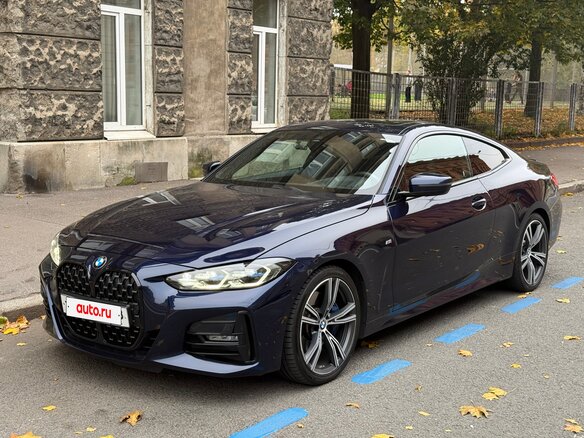 2020 BMW 4 серии 430i G22, G23, G26, синий, 5800000 рублей