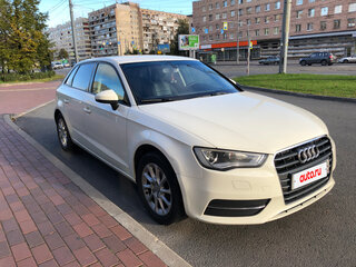 2014 Audi A3 III (8V), белый, 1290000 рублей, вид 1