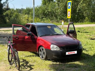 2010 Lada (ВАЗ) Priora I, красный, 275000 рублей, вид 2