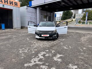 2015 Hyundai Solaris I Рестайлинг, белый, 449999 рублей, вид 1
