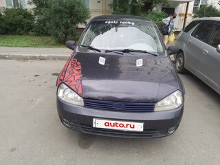 2008 Lada (ВАЗ) Kalina Sport I, синий, 210000 рублей, вид 1