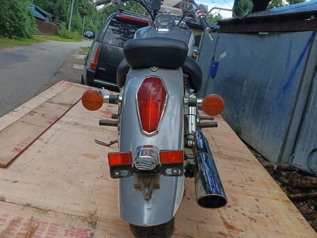 2006 Honda Shadow 750, белый, 400000 рублей, вид 4