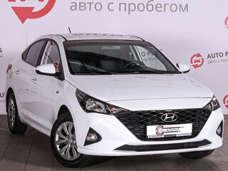 2020 Hyundai Solaris II Рестайлинг, белый, 1380000 рублей, вид 1