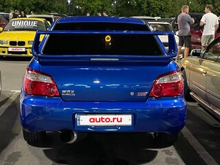 2006 Subaru Impreza WRX II Рестайлинг 2, синий, 1200000 рублей, вид 5