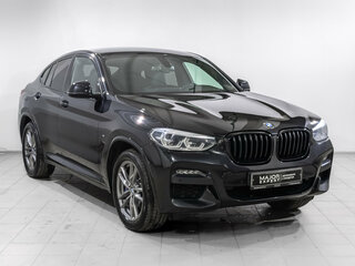 2021 BMW X4 30i II (G02), чёрный, 5200000 рублей, вид 3