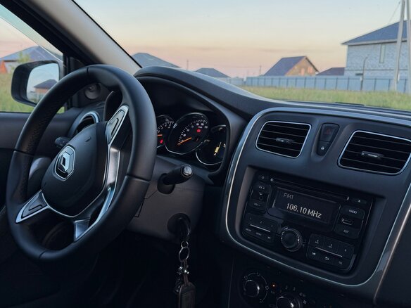 2019 Renault Logan II Рестайлинг, синий, 1030000 рублей - вид 14