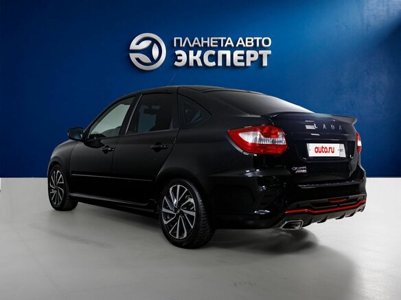 2024 Lada (ВАЗ) Granta Sport I Рестайлинг, чёрный, 995000 рублей - вид 5