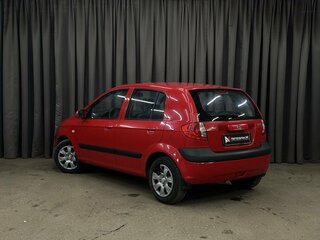 2008 Hyundai Getz I Рестайлинг, красный, 454999 рублей, вид 4