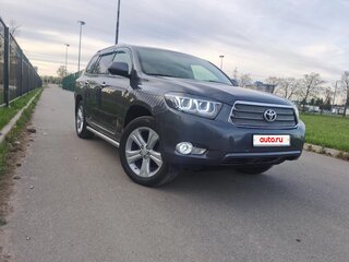 2010 Toyota Highlander II (XU40), серый, 1750000 рублей, вид 4