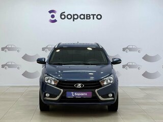 2017 Lada (ВАЗ) Vesta SW I, синий, 895000 рублей, вид 2