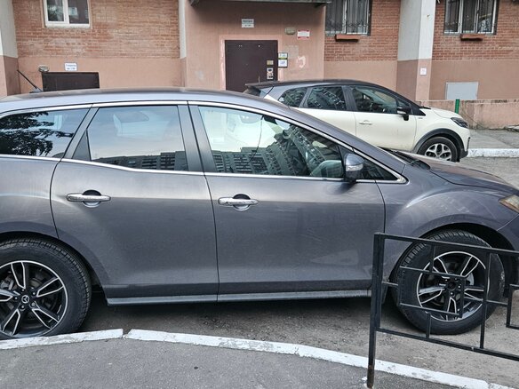 2008 Mazda CX-7 I, серый - вид 1