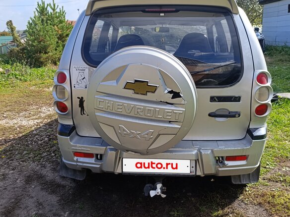 2006 Chevrolet Niva I, серебристый, 200000 рублей - вид 5