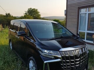 2022 Toyota Alphard III Рестайлинг, чёрный, 5750000 рублей, вид 3