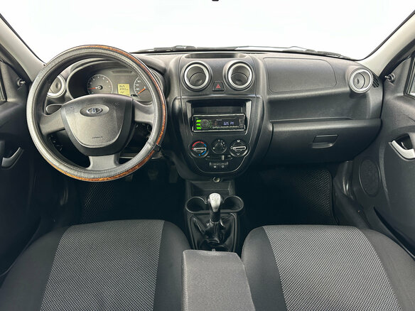 2017 Lada (ВАЗ) Granta I, серебристый - вид 14