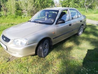 2007 Hyundai Accent ТагАЗ II, бежевый, 520000 рублей, вид 1