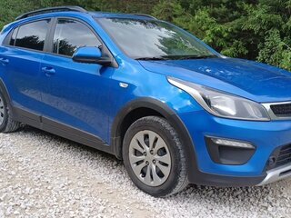 2020 Kia Rio X-Line IV, синий, 1430000 рублей, вид 4