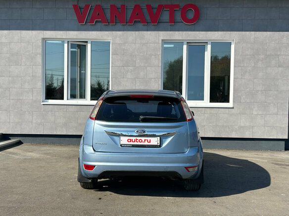 2008 Ford Focus II Рестайлинг, голубой - вид 6