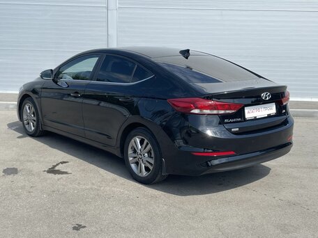 2017 Hyundai Elantra VI (AD), чёрный, 1520000 рублей, вид 5