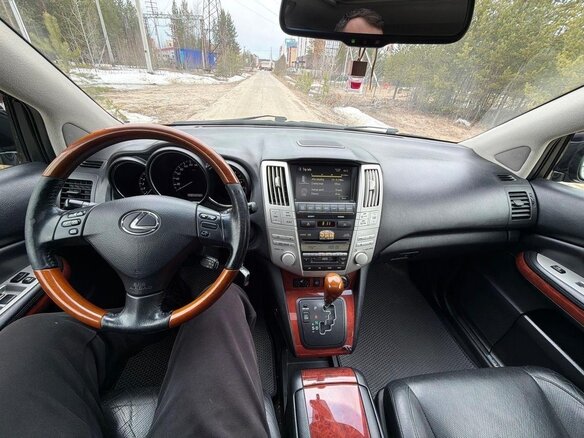 2008 Lexus RX 350 II Рестайлинг, чёрный, 1500000 рублей - вид 15