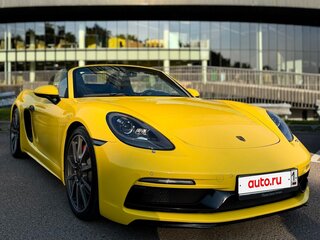2018 Porsche Boxster S IV 718 (982), жёлтый, 7200000 рублей, вид 1