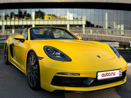 2018 Porsche Boxster S IV 718 (982), жёлтый, 7200000 рублей, вид 1