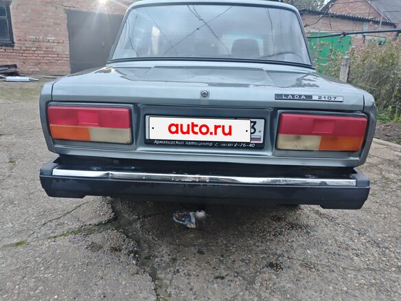 2010 Lada (ВАЗ) 2107, зелёный, 239900 рублей - вид 2