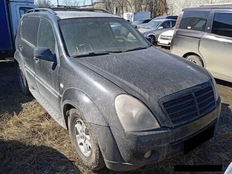 2008 SsangYong Rexton II, чёрный, 596000 рублей, вид 1