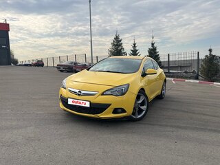 2013 Opel Astra GTC J Рестайлинг, жёлтый, 700000 рублей, вид 1