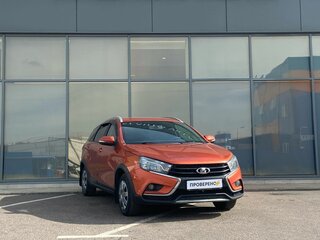 2018 Lada (ВАЗ) Vesta SW Cross I, оранжевый, 596000 рублей, вид 2