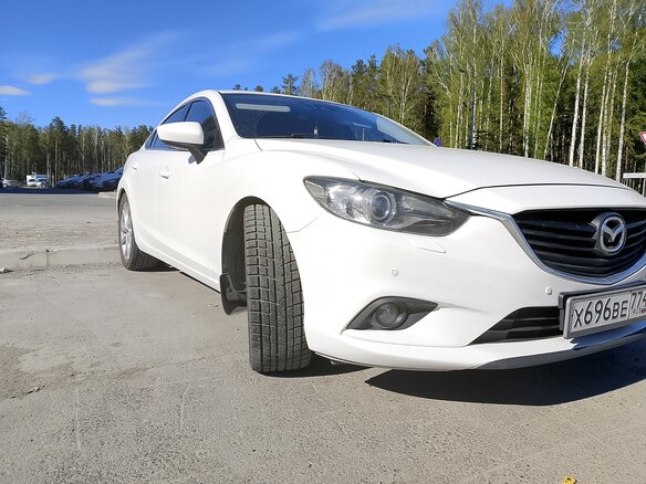 2013 Mazda 6 III (GJ), белый, 1290000 рублей - вид 1