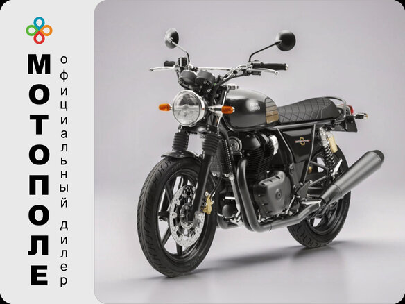 2026 Royal Enfield Interceptor 650, чёрный, 703000 рублей