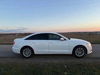 2013 Audi A6 IV (C7), белый, 1700000 рублей, вид 3
