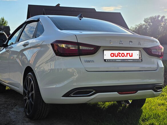 2023 Lada (ВАЗ) Vesta I Рестайлинг (NG), белый, 1260000 рублей - вид 9
