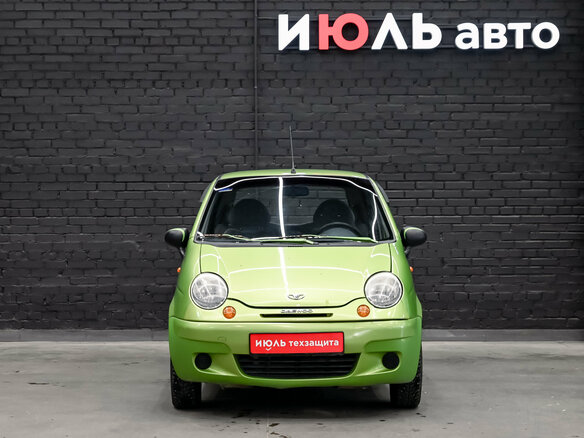 2007 Daewoo Matiz II Рестайлинг, зелёный - вид 2
