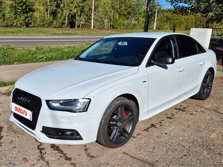 2013 Audi A4 IV (B8) Рестайлинг, белый, 1750000 рублей, вид 1