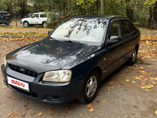 2000 Hyundai Accent II, синий, 350000 рублей, вид 1