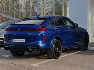 2021 BMW X6 M Competition III (F96), синий, 10990000 рублей, вид 4