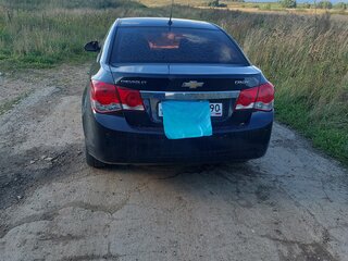 2012 Chevrolet Cruze I, чёрный, 450000 рублей, вид 3