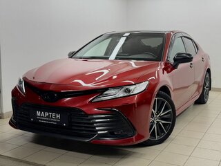 2021 Toyota Camry VIII (XV70) Рестайлинг, красный, 3150000 рублей, вид 1