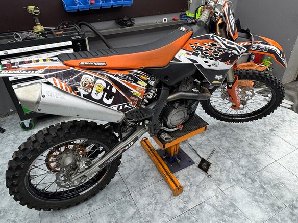 2008 KTM 450 SX F, оранжевый, 270000 рублей - вид 5