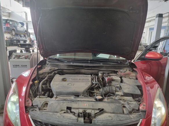 2007 Mazda 6 II (GH), красный, 850000 рублей - вид 9
