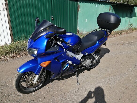 2001 Honda VFR 800, синий, 385000 рублей - вид 12