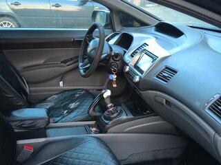 2008 Honda Civic VIII, чёрный, 460000 рублей, вид 5