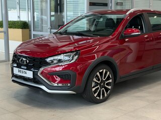 2026 Lada (ВАЗ) Vesta SW Cross I Рестайлинг (NG), красный, 2118000 рублей, вид 2
