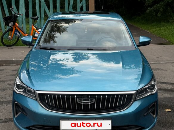 2023 Geely Emgrand II, синий