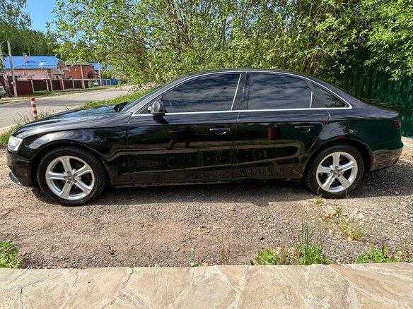 2014 Audi A4 IV (B8) Рестайлинг, чёрный, 1350000 рублей - вид 8