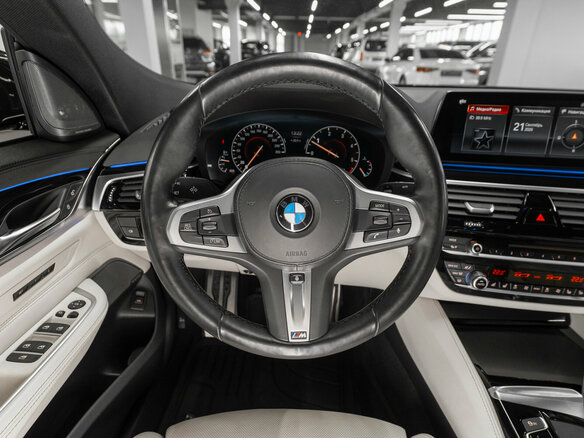 2018 BMW 6 серии Gran Turismo 630d xDrive IV (G32), чёрный, 5090000 рублей - вид 10