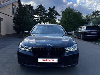 2017 BMW 7 серии Long 730Ld xDrive VI (G11/G12), чёрный, 2930000 рублей, вид 2
