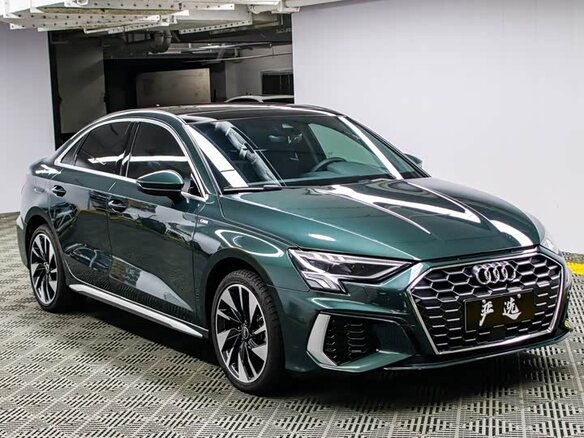 2023 Audi A3 35 TFSI Long IV (8Y), зелёный, 2530000 рублей