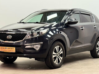 2015 Kia Sportage III Рестайлинг, чёрный, 1325000 рублей, вид 1